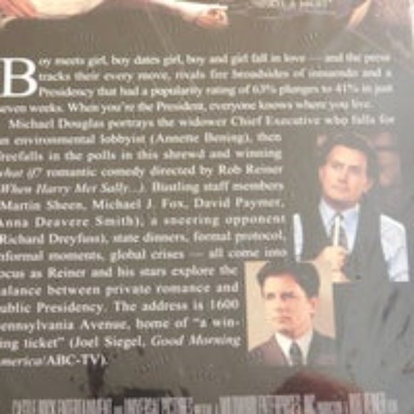 The American President VHS Movie NEW and Sealed - Picture 5 of 5